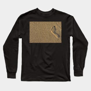 Footprint in the Sand Long Sleeve T-Shirt